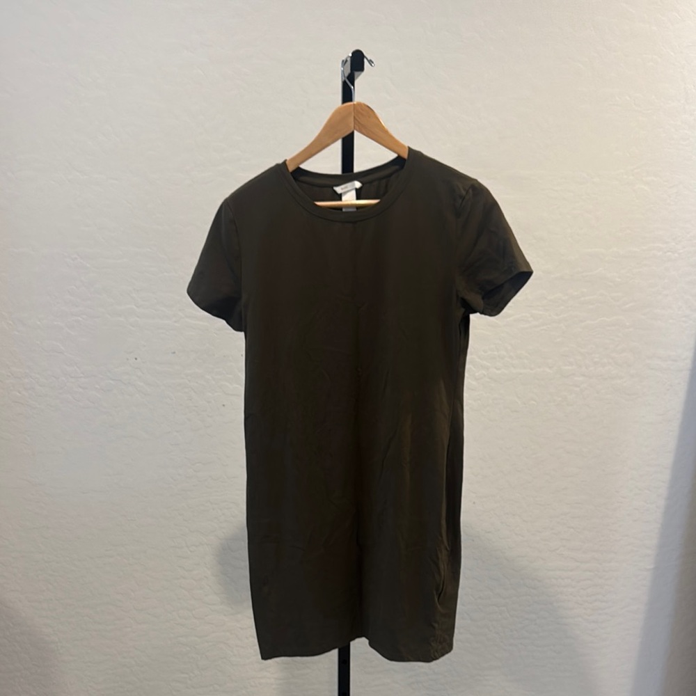 H&M Olive Mini Dress